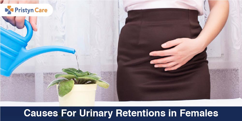 urinary retention in females