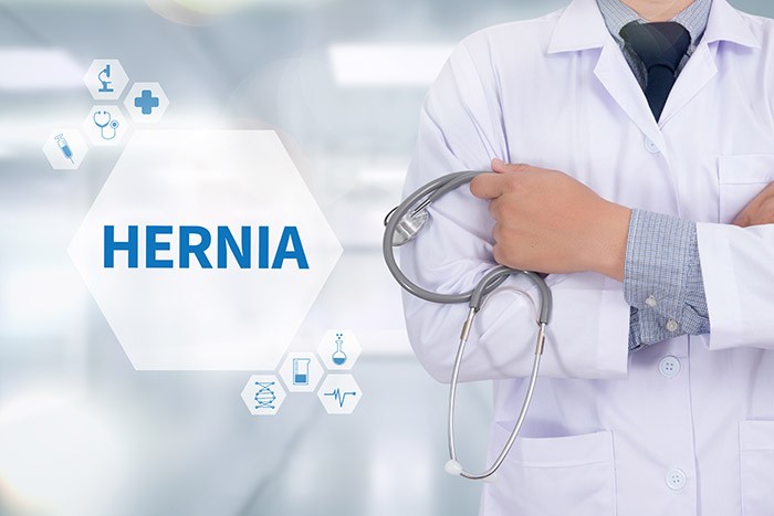 Cover inguinal hernia