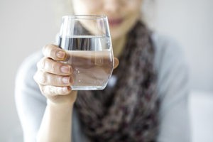 drink water in piles