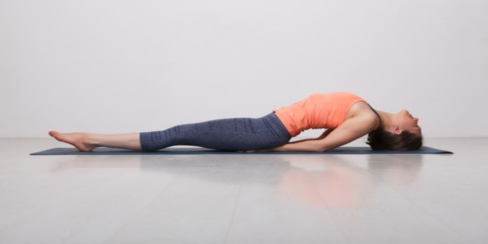 matsyasana - yoga exercise varicose veins