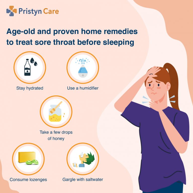 Possible Causes And Treatments For Sore Throat At Night - Pristyn Care