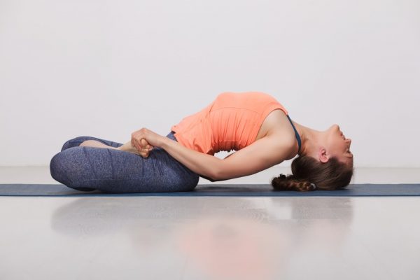 Fish pose for tinnitus