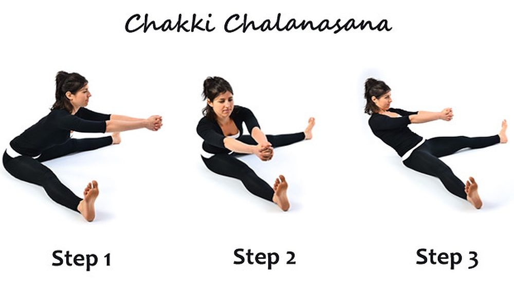 chakki chalanasana yoga pose to prevent ovarian cyst 