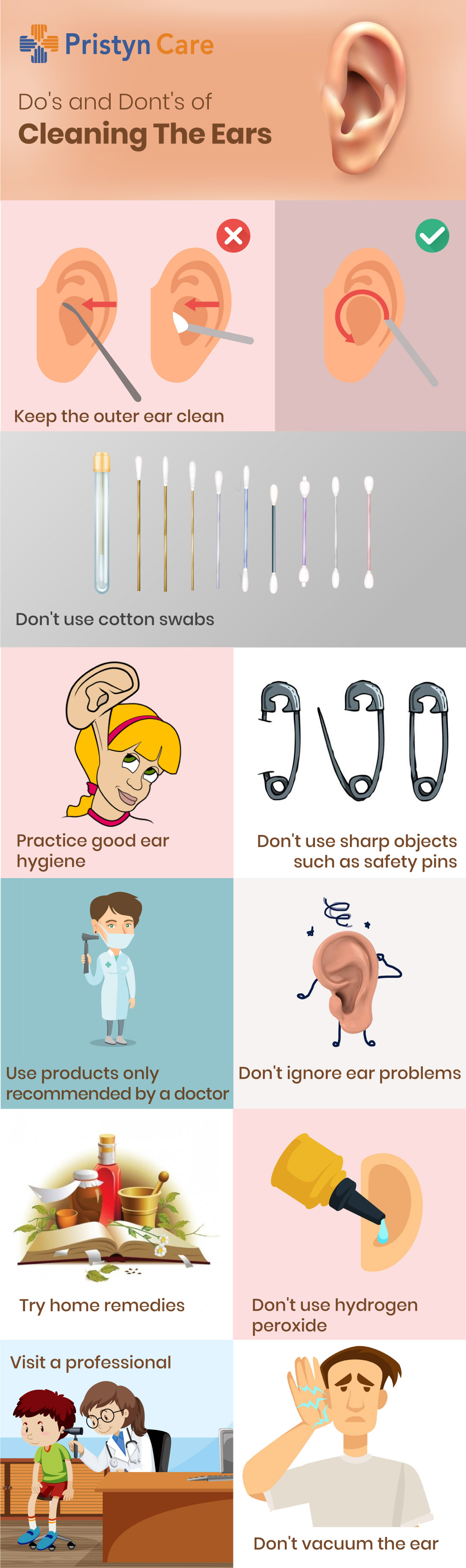 Know The Do S And Don Ts To Clean Your Ears Pristyn Care