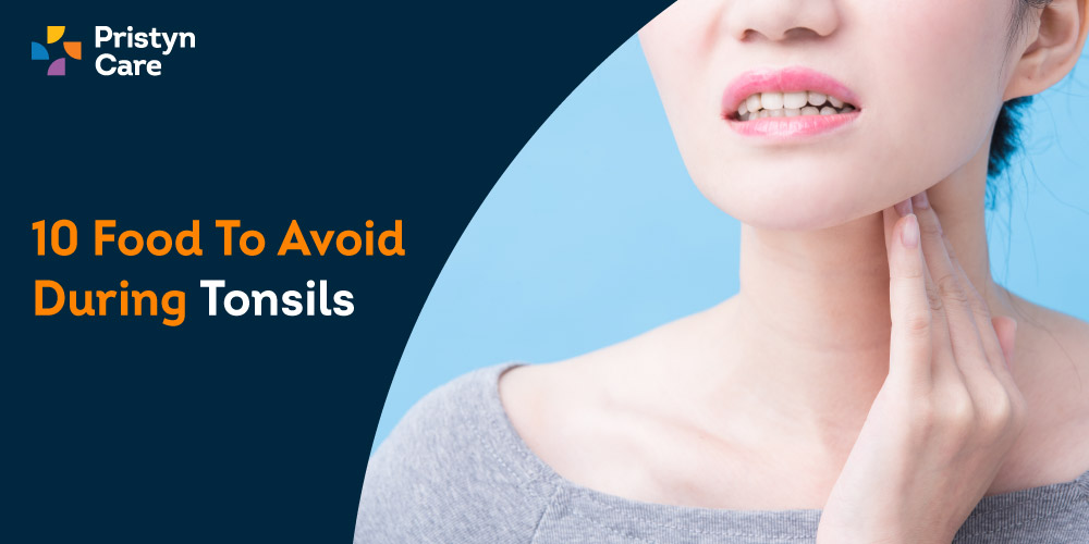 Food to avoid during tonsils