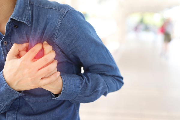 angina or chest pain