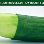cucumber illustrating circumcised penis