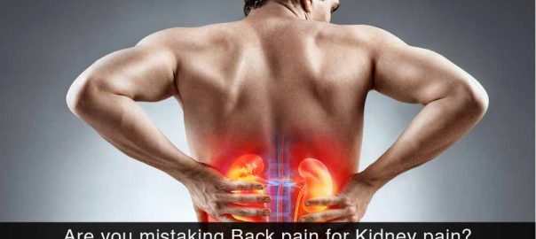 Are you mistaking Back pain for Kidney pain?