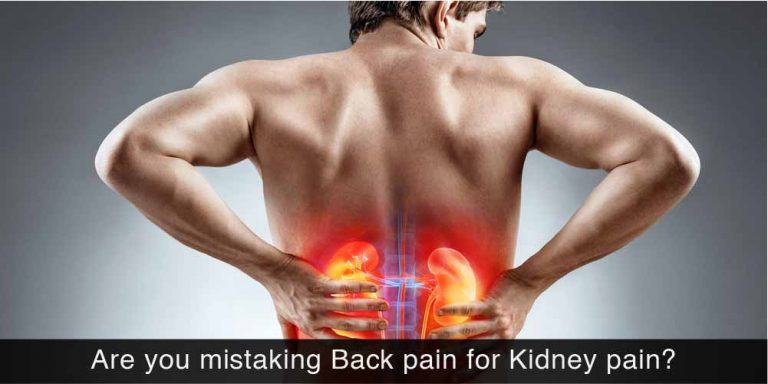 patient having pain due to kidney stones