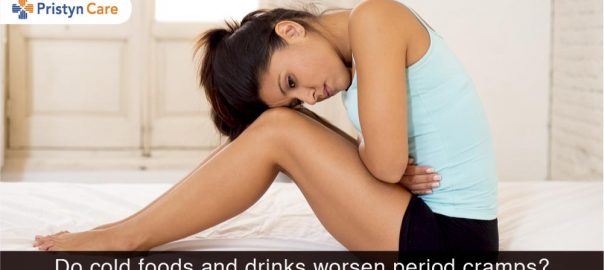 Do cold foods and drinks worsen period cramps? 