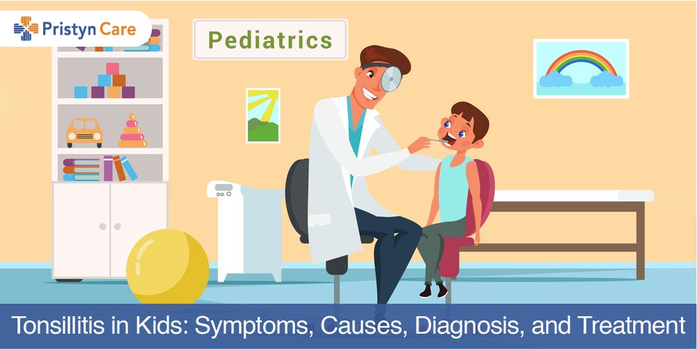 Cover image for tonsillitis in kids