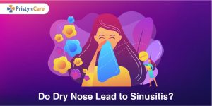 Cover image for do dry nose lead to sinusitis