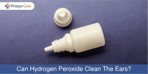 Cover image for hydrogen peroxide to clean the ears