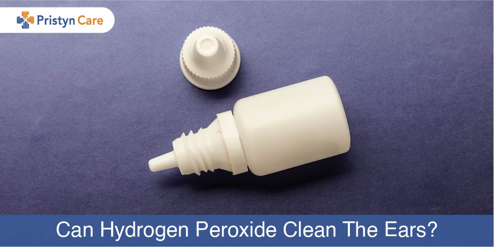 Cover image for hydrogen peroxide to clean the ears