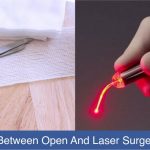 Difference between open and laser surygery for piles