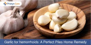 Garlic for hemorrhoids