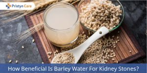 How beneficial is barley water for kidney stones