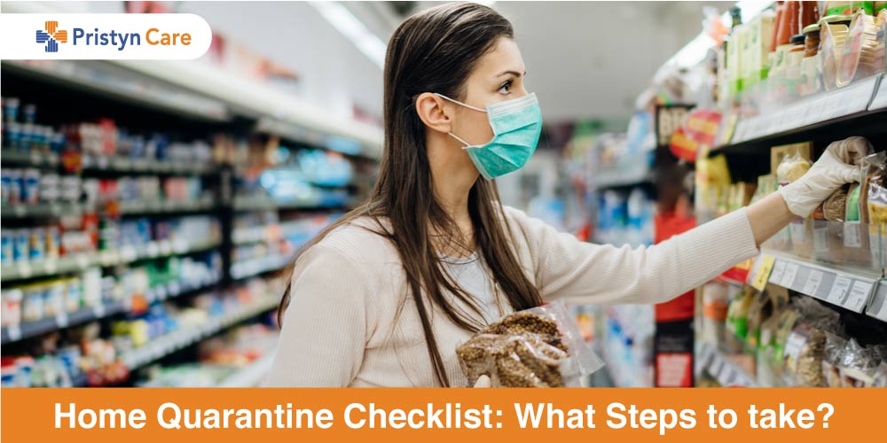 Home Quarantine Checklist What Steps to take? Pristyn Care