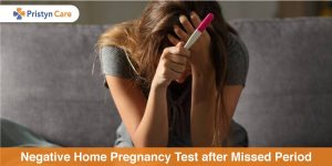 Negative Home Pregnancy Test after Missed Period 