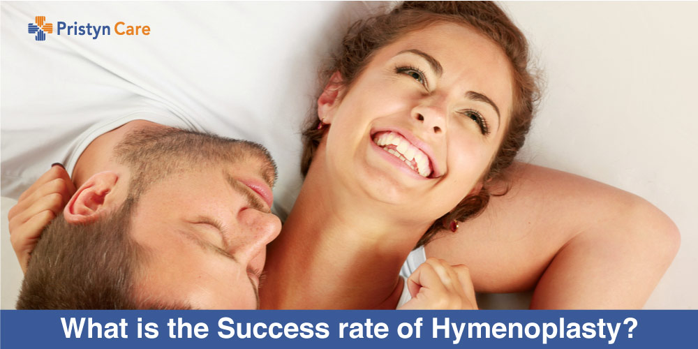 What is the Success rate of Hymenoplasty?