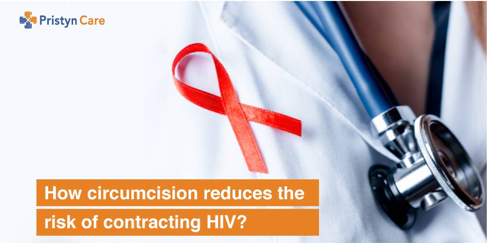 How circumcision reduce the chances of contracting HIV