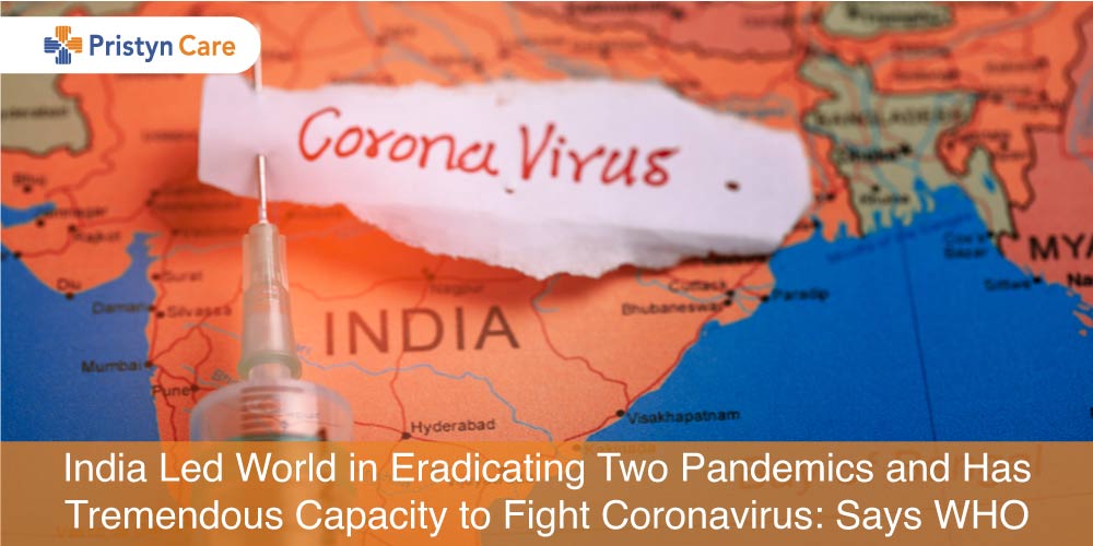India led the world in eradicating two pandemics