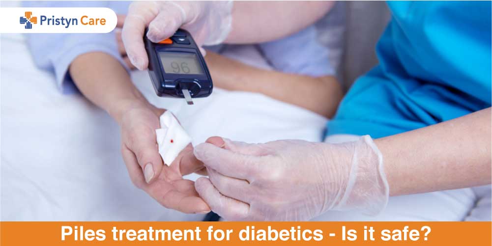 Piles treatment for diabetic