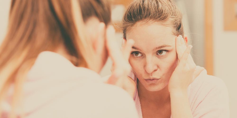 woman stressed with premature raging