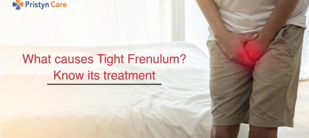 Operation frenulum Penis Frenulectomy.