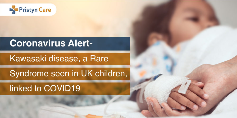 child sick due to Kawasaki Disease linked to coronavirus