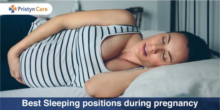 Best Sleeping positions during pregnancy