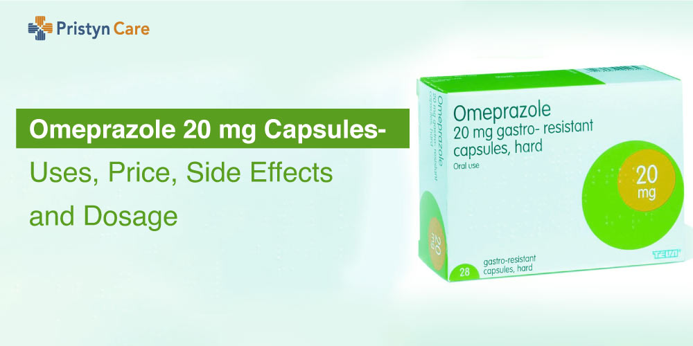 Omeprazole 20 mg Capsules
