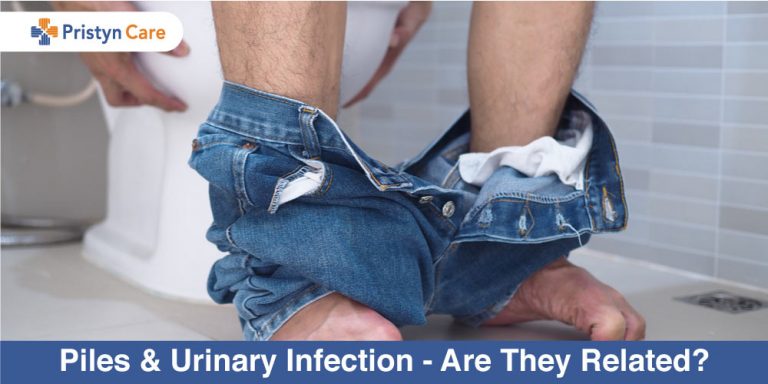 Piles and urine infection - how are they related?