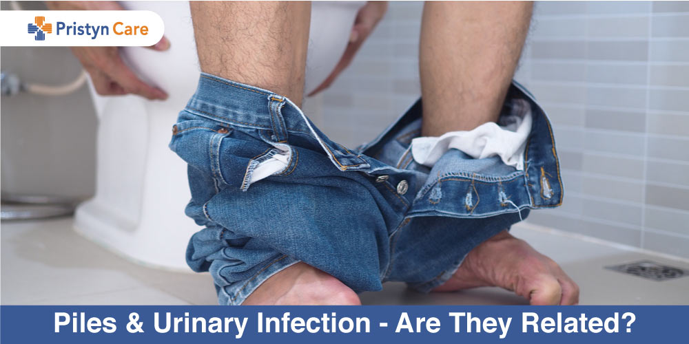 Piles and urine infection - how are they related?