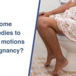 What are some home remedies to treat loose motions during pregnancy?