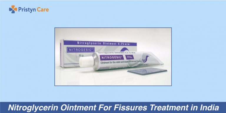 Nitroglycerin Ointment For Fissures Treatment in India