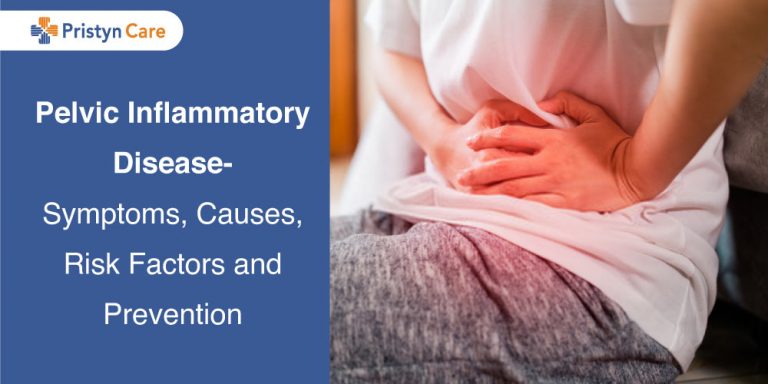 female having Pelvic Inflammatory Disease