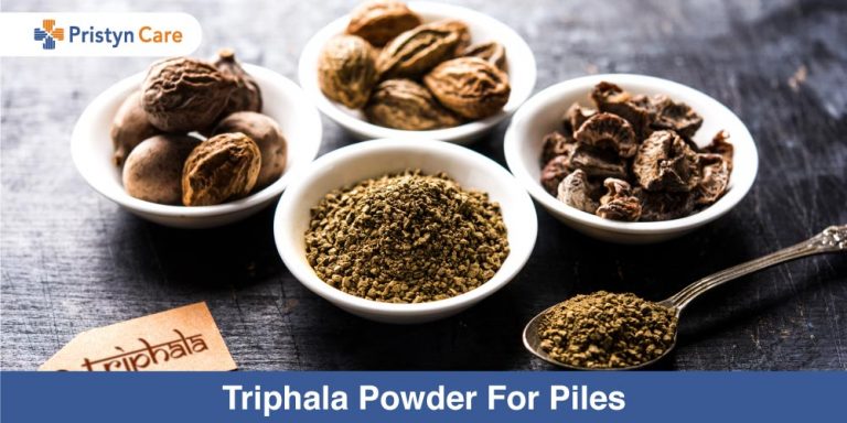 Triphala powder for piles