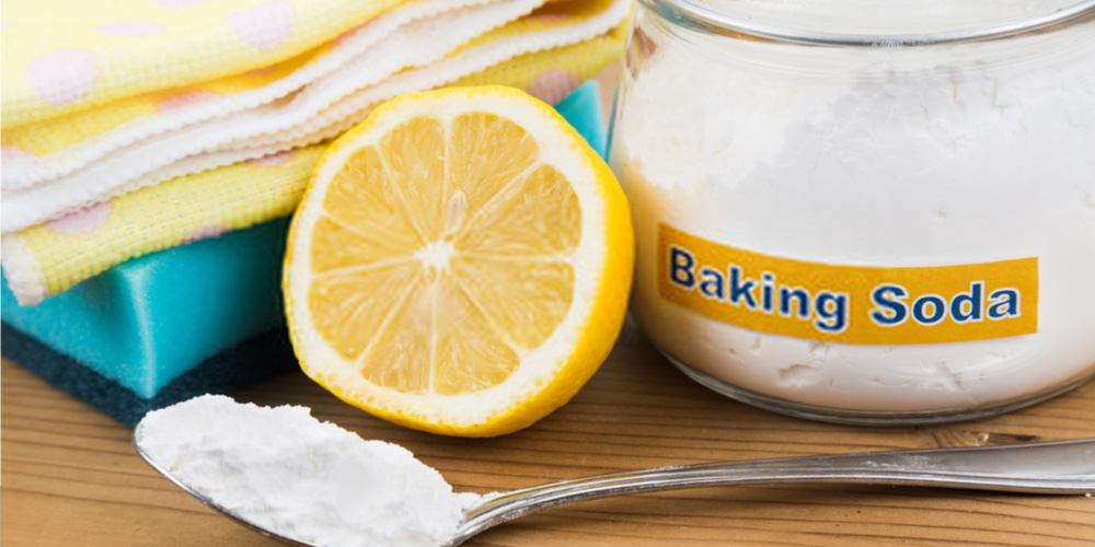 Use baking soda and lemon