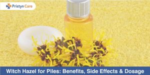 Witch Hazel for Piles