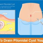 how to drain pilonidal cyst yourself