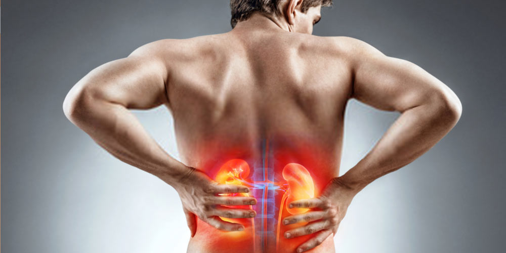 man suffering from kidney stones-kidney stone symptoms