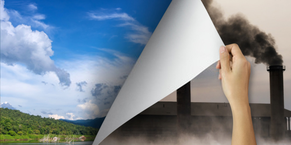 pollution-change-concept