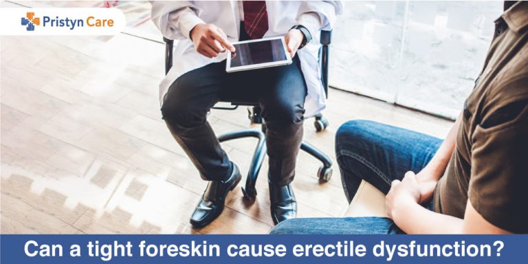 tight foreskin and erectile dysfunction