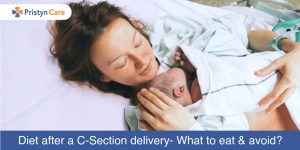 Diet after a C-Section delivery- What to eat and avoid?
