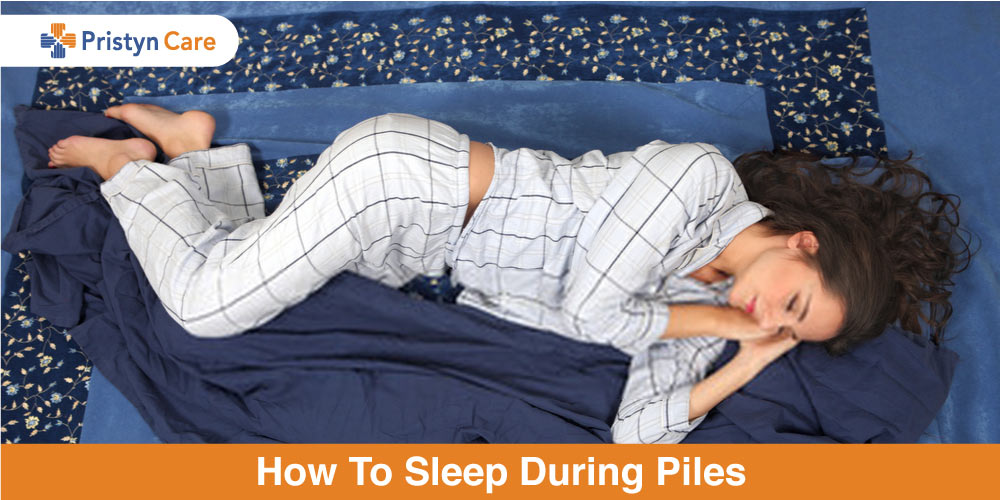 How to sleep during piles