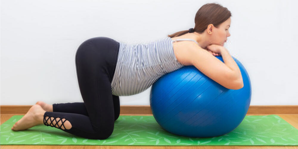 Useful birthing balls exercises in pregnancy