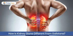 how is kidney stone different from gallstone