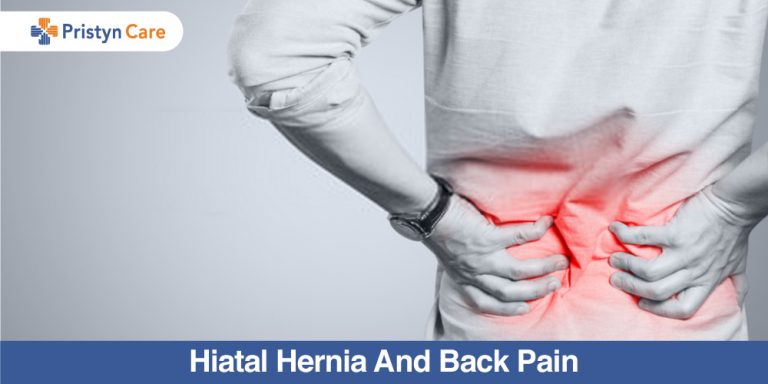 Hiatal hernia and back pain