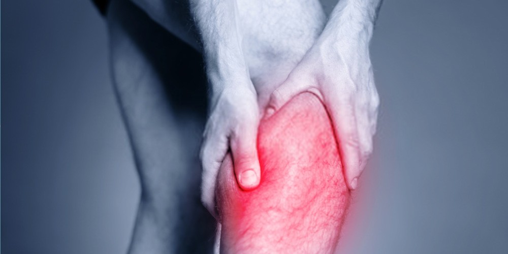 pain in the leg due to blood clot